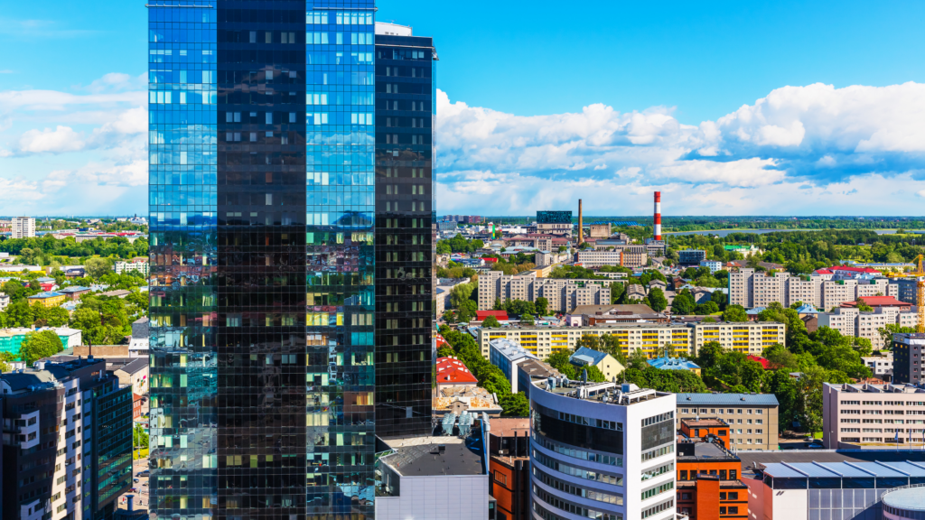 Picture of Tallinn's financial district